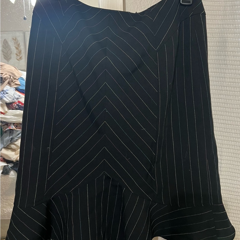 Striped dress skirt